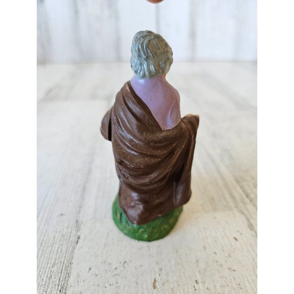 Vintage Shepherd West Germany nativity village Xmas - Picture 5 of 9